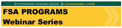 FSA Webinar Series