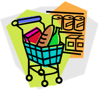 Shopping cart illustration