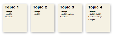 Topics illustration