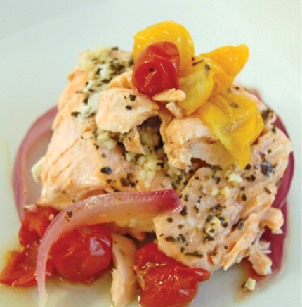 Fresh Herbed Salmon Packets