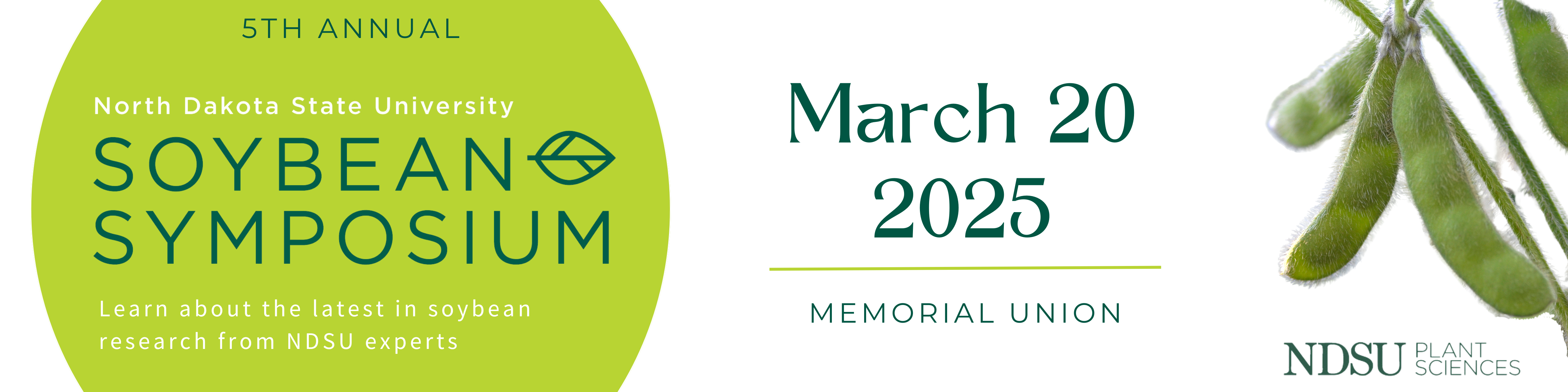 banner for 2025 Soybean Symposium