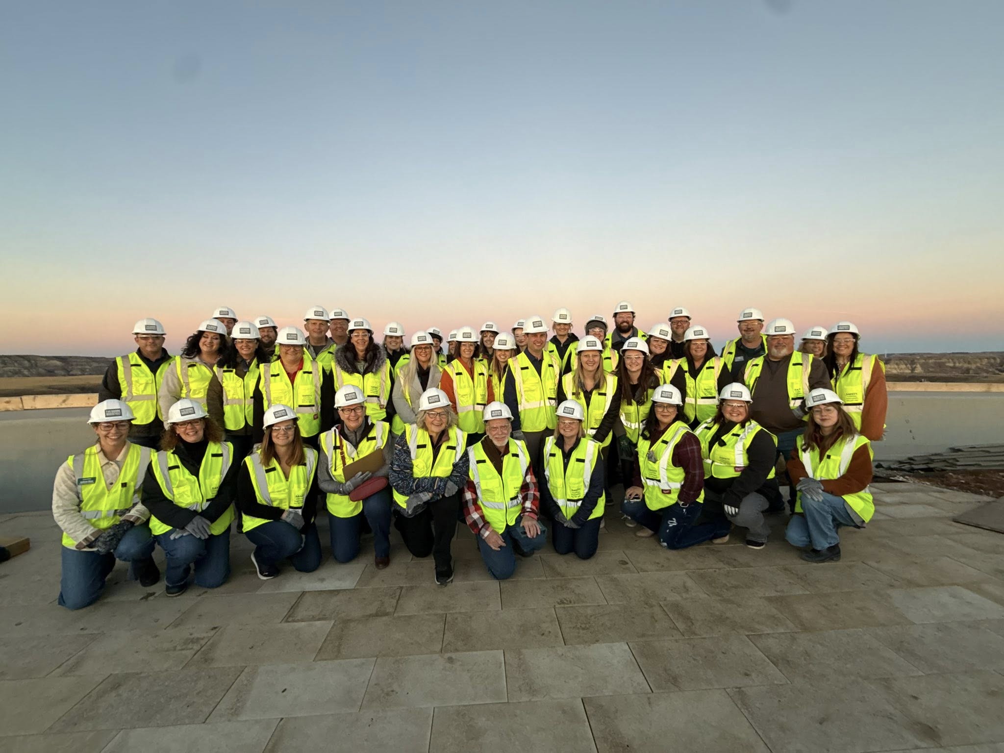 RLND Participants touring TRPL site