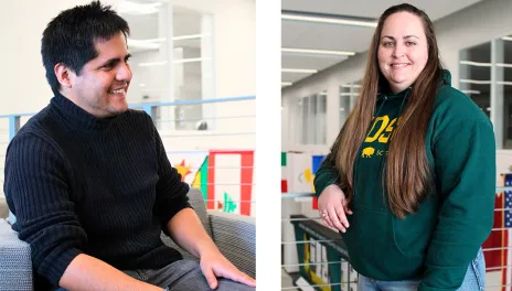 Diego Vargas Yana and Kiersten Gundersen