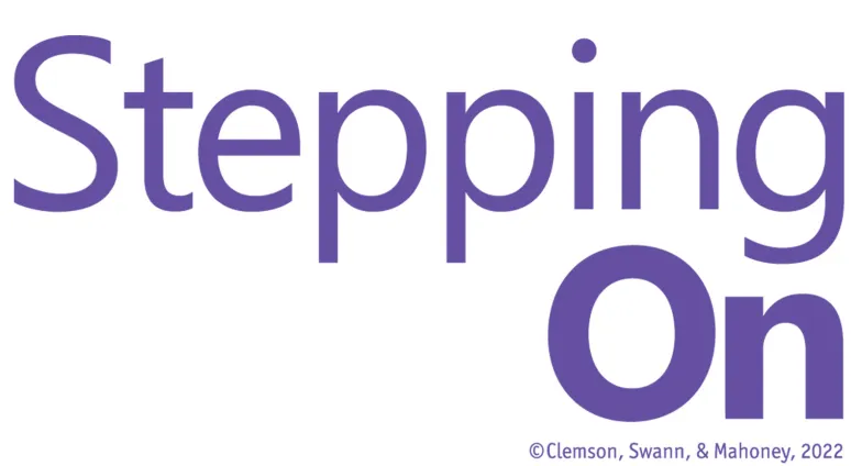 Stepping On logo