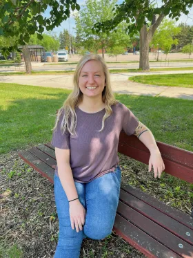 Headshot of Brooke Benz, alumni of the Microbiology Department at NDSU